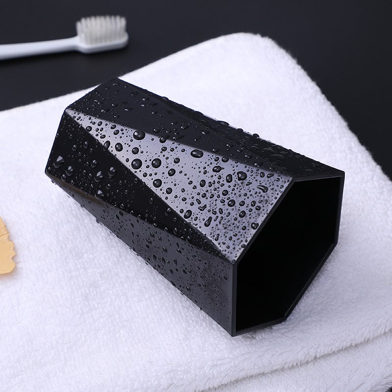 Household Nordic Color Diamond Wash Cup Brush Cup Plastic Fashion Simple Student Couple Dormitory Creative Mouthwash Cup - Image 5