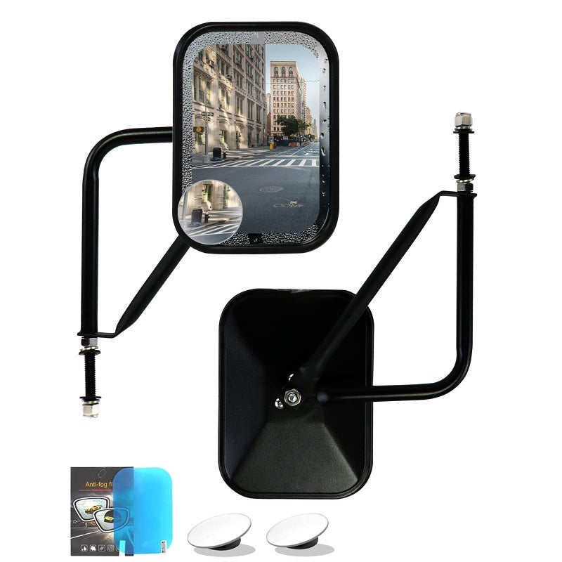 TOOTAI PASSENGER SIDE REPLACEMENT MIRROR GLASS COMPATIBLE WITH CADILLAC GMC CHEVY VEHICLES 20092014 ESCALADEYUKONTAHOE BLIND SPOT DETECTION WO AUTO DIMMING 20778441