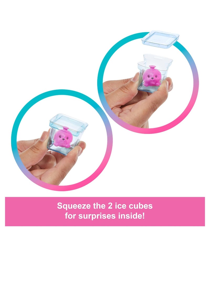 Barbie - Pop Reveal Pink Wick Blonde Doll with Tumbler Wizard Mochi Bubble Tea with Ice Cubes Reveal Clothes, Pets and Surprise Accessories, Toy +3 Years Old - Image 1