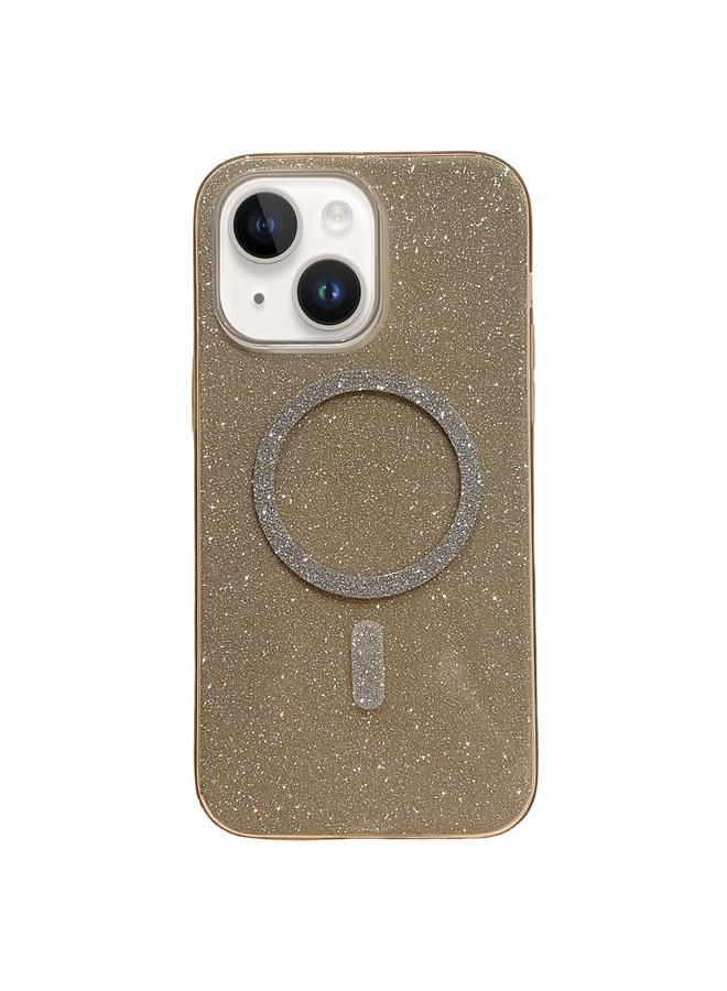 S-TOP Case For iPhone 15 Plus Glitter MagSafe Magnetic TPU Phone Case - Image 1