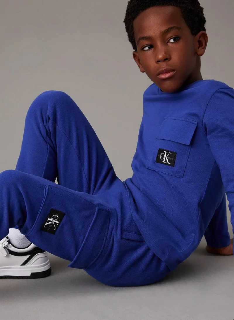 كالفن كلاين جينز بنطال رياضي خفيف للركض كارجو بقصة مريحة