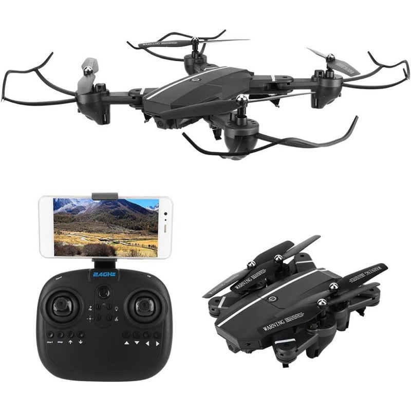 Foldable Aerial Photography Drone, RC Quadcopter with Portable Case 0.3MP Camera 100m Remote Control - Image 3