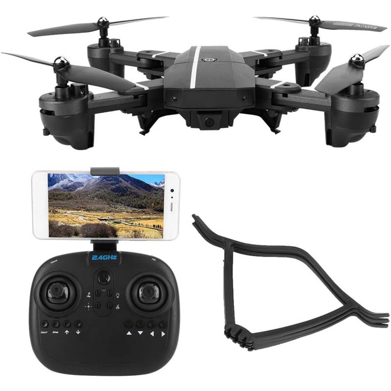 Foldable Aerial Photography Drone, RC Quadcopter with Portable Case 0.3MP Camera 100m Remote Control - Image 2
