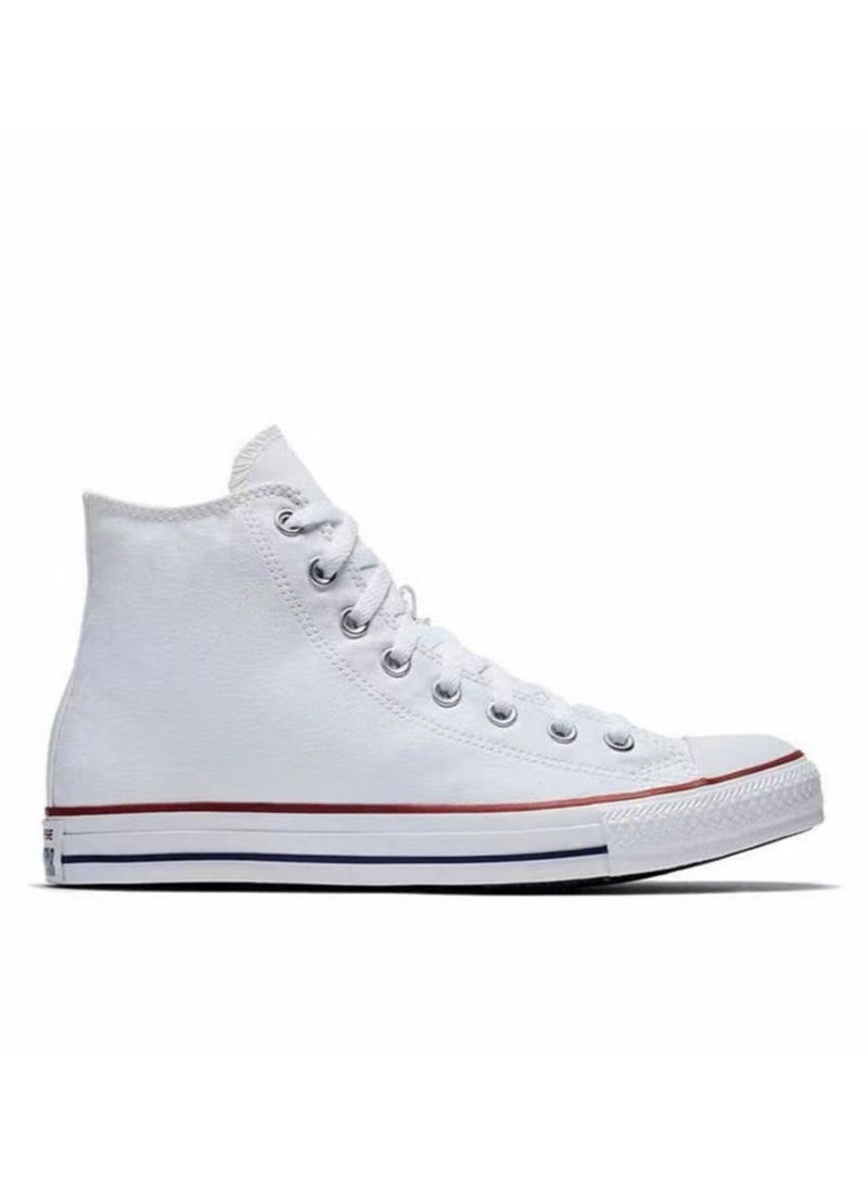 CONVERSE - Casual, yet stylish All Star Classic High - Top Canvas Shoes. Unisex in design, they are a hit among trend - followers and make for an excellent choice for couples. Whether it's a sports day or a laid - back date, these shoes offer comfort, fashion, and versatility. - Image 1