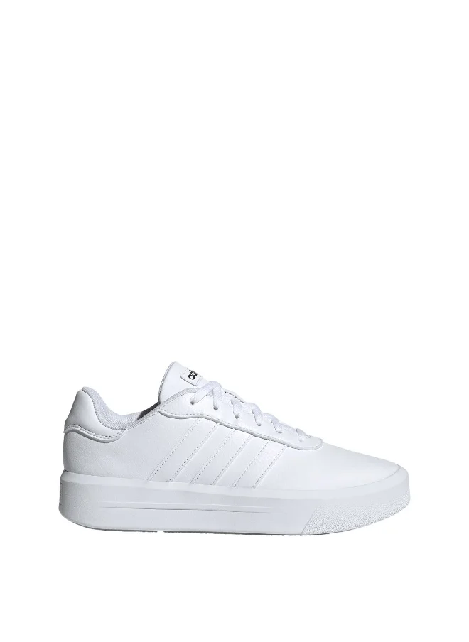 Adidas adidas Court Platform White Sportwear Shoes 3.5