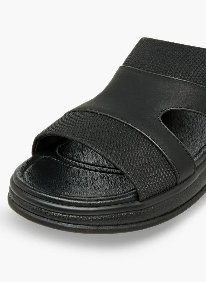 Le Confort BLACK Men Slip-On Comfort Sandals for Men | Best Price UAE
