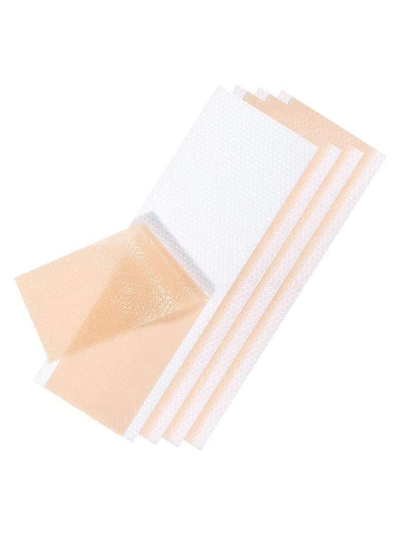 Silicone Scar Sheets & Strips, Keloid & C-Section Treatment for Men & Women, Reusable Burns Remover, Fast Results (Pack of 4 Pcs) - Image 1