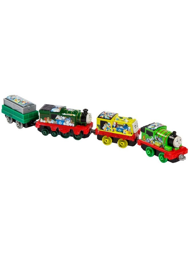 Thomas & Friends Fisher-Price Thomas and Friends Clean Up Crew Adventures, Multi Color - 36-72 Months - Image 3