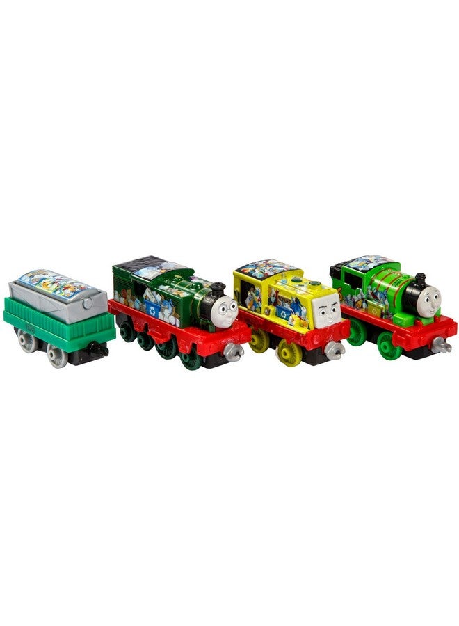 Thomas & Friends Fisher-Price Thomas and Friends Clean Up Crew Adventures, Multi Color - 36-72 Months - Image 1