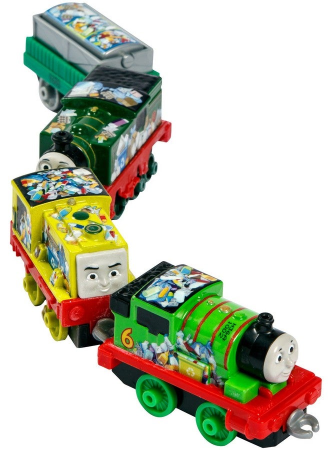 Thomas & Friends Fisher-Price Thomas and Friends Clean Up Crew Adventures, Multi Color - 36-72 Months - Image 2