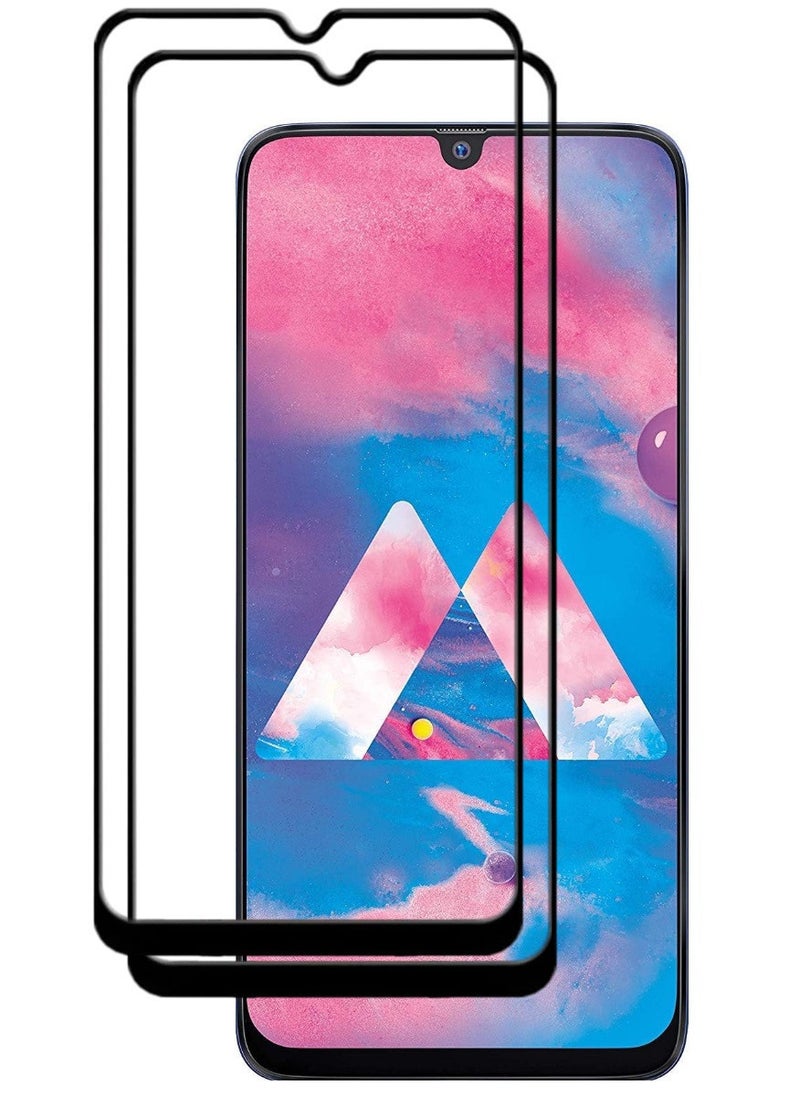 ACLIX 2 Pieces Antistatic ESD Dustproof Premium Quality High Definition Tempered Glass Screen Protector Designed For Samsung Galaxy M30 - Image 1