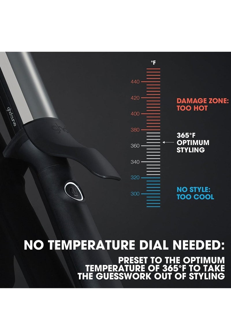 ghd Soft Curl Hair Curling Iron 1.25" Hair Curler, Professional Styling Tool with Safer-for-Hair Styling Tool Temperature, Perfect for Longer Hair or Voluminous Styles  - Image 3