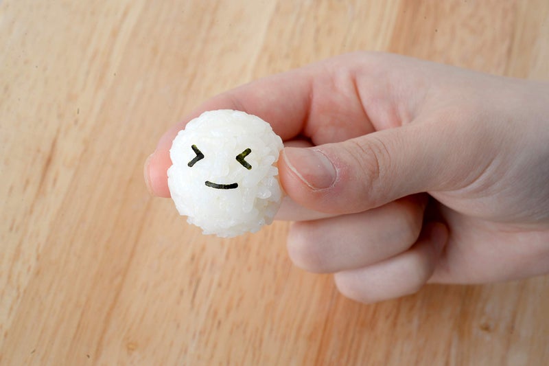 Arnest Cute Face Seaweed Noricutter Punch for Onigiri Bento - Three Different Types of Faces A-77096 - Japan Import - Image 5