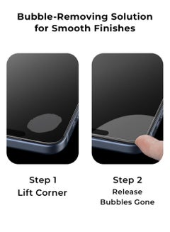 glassology 2Pack Screen Protector for iPhone 16 Plus 6.9"  9H+ Unbreakable HD Ultra Clear Tempered Glass Easy Install Full Coverage & Case-Friendly Includes Installer Frame  - Image 5