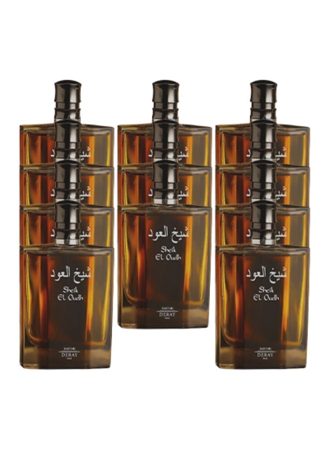 DERAY 11 Pieces Sheikh El Oud Perfume For Men 100ml EDP - Image 1