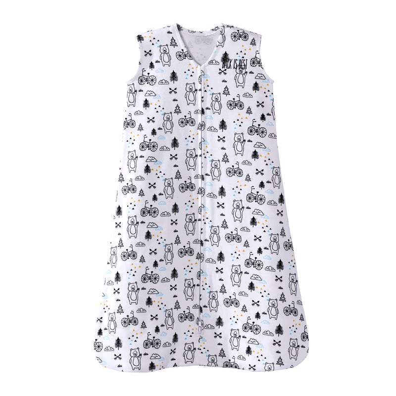 HALO SleepSack 100 Cotton Wearable Blanket Swaddle Transition Sleeping Bag TOG 05 Huggy Bears Medium 612 Months - Image 2