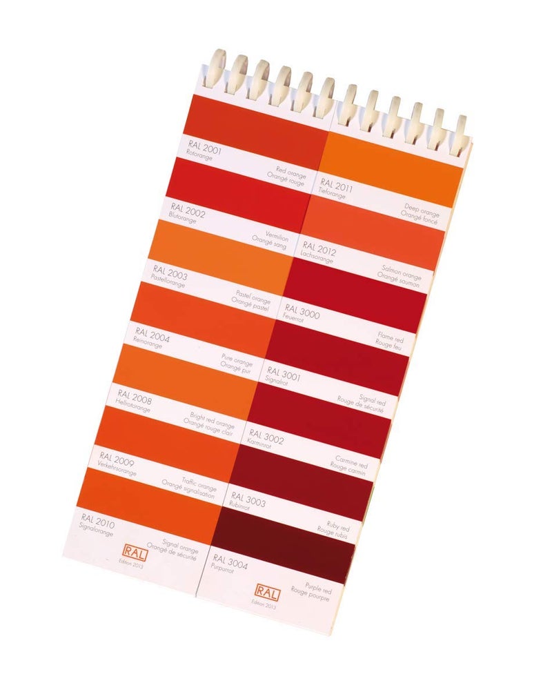 RAL K1 Color Chart, 213 Colors in Gloss Finish, 1 Booklet, 3 languages - Image 2