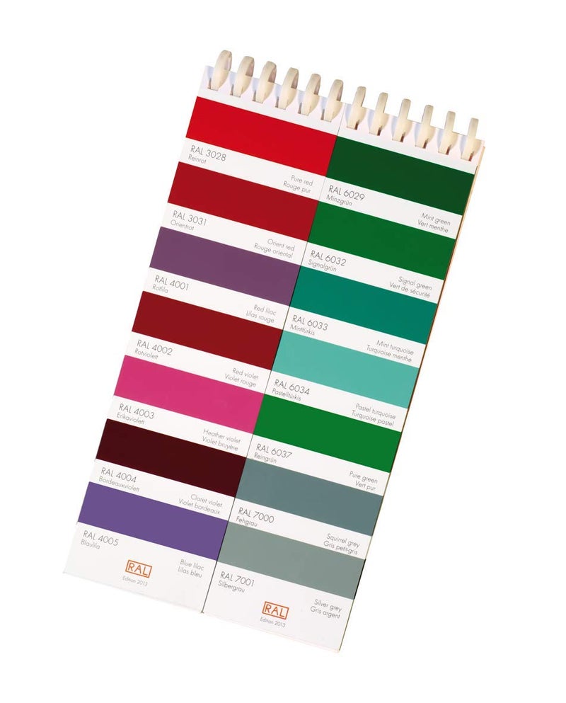 RAL K1 Color Chart, 213 Colors in Gloss Finish, 1 Booklet, 3 languages - Image 3