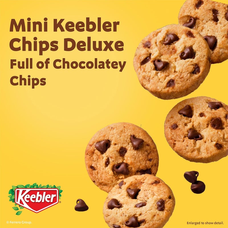 Keebler عبوة متنوعة من حلوى كيبيلر - صندوق يحتوي على 30 قطعة مع رقائق ديلوكس، فونا بلز، شرائح الفدج، و بسكويت حيوانات السيرك من ماذر - Image 4