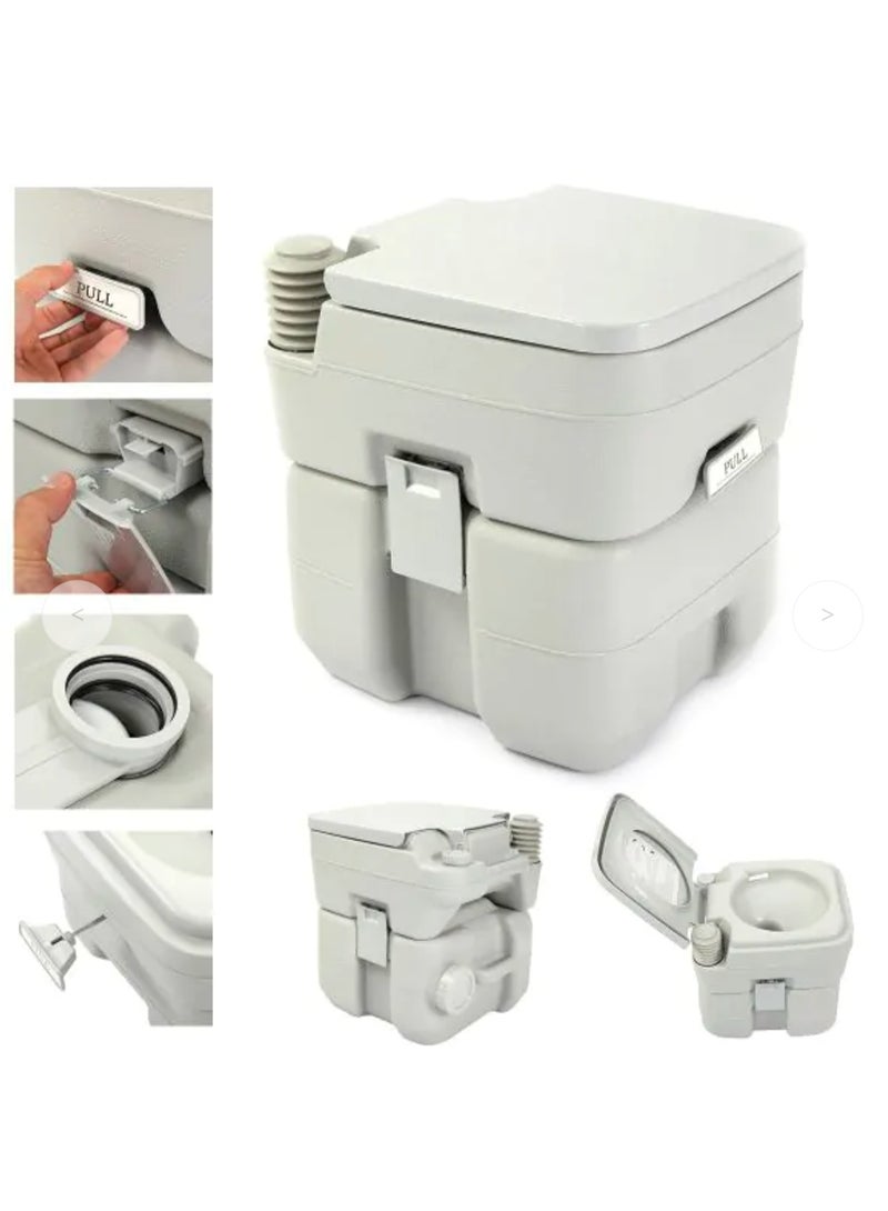 Portable Toilet Flush camping 5 Gallon 20 L Travel Camping Hiking Outdoor Indoor Porta Potty - Image 4