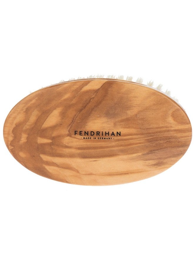 Fendrihan Men'S Olivewood Military Hairbrush With Extra Soft Light Bristles Made In Germany - Image 4