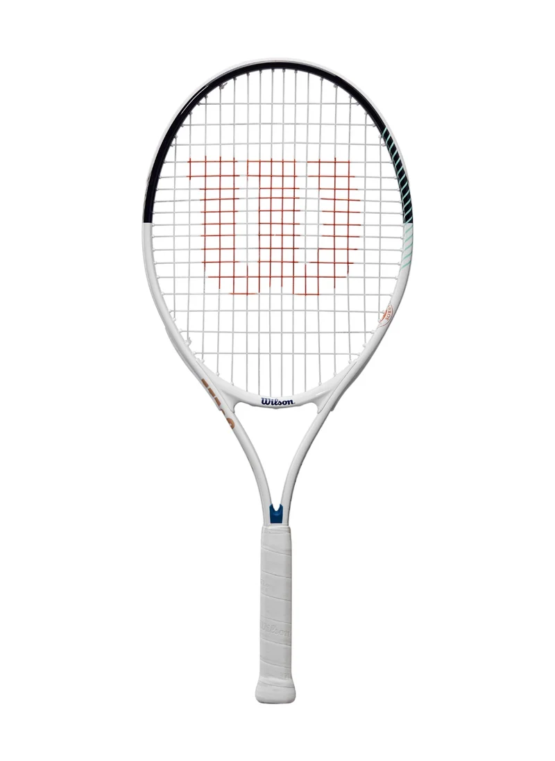 ويلسون Roland Garros Elite 25 Tennis Racket For Junior - White