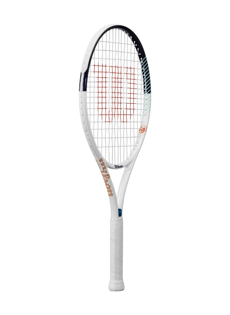 ويلسون Roland Garros Elite 25 Tennis Racket For Junior - White