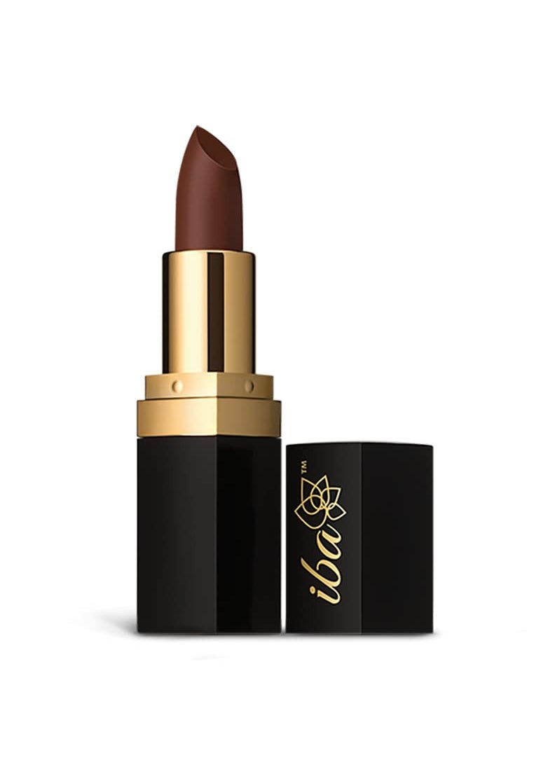 Iba Iba Long Stay Matte Lipstick Shade M03 Toffee Brown 4g  - Image 1