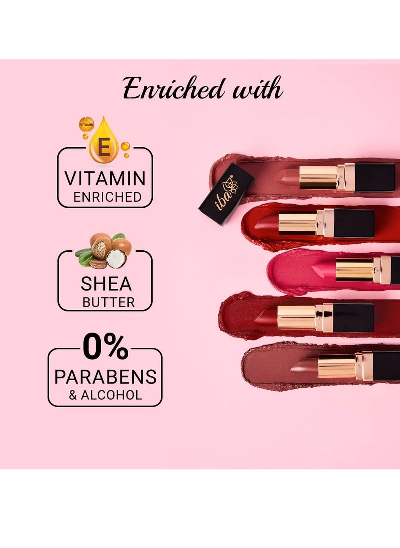 Iba Iba Long Stay Matte Lipstick Shade M03 Toffee Brown 4g  - Image 4
