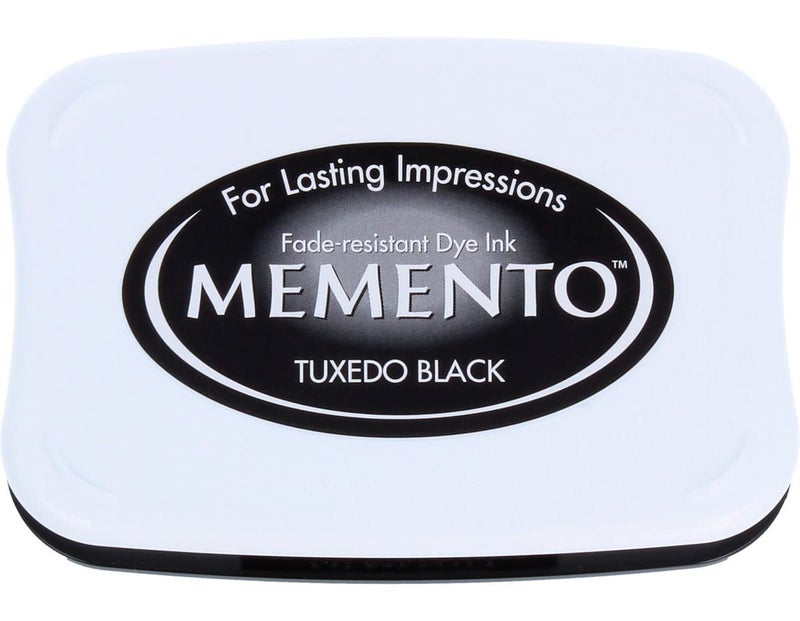 Tsukineko Memento Dye Ink Pad-Tuxedo, 7 x 2 cm (ME000900) - Image 5