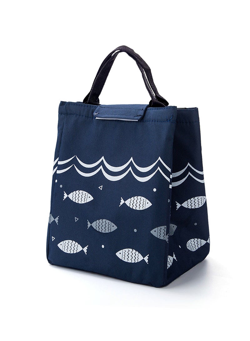 Large Capacity Lunch Bag, Reusable Lunch Box Tote with Thick Handle, Waterproof Easy to Clean for Men and Women - Office, School, Travel, and Picnic - Image 1