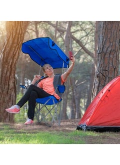 Huitich Portable Folding Beach Chair With Umbrella  - Image 2