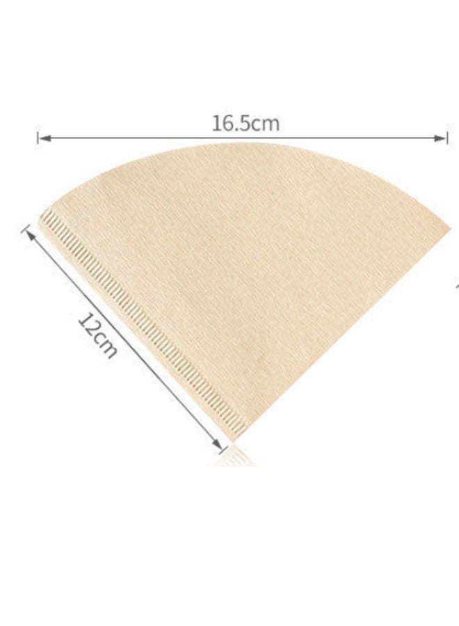 HaveDream Conical Coffee Filter Paper OPP Bag - 50 Pieces For 3-4 People  - Image 3
