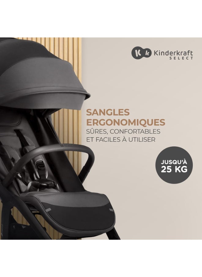 Kinderkraft - Spacerowy Stroller Nubi 2 - Pink Quartz - Image 1