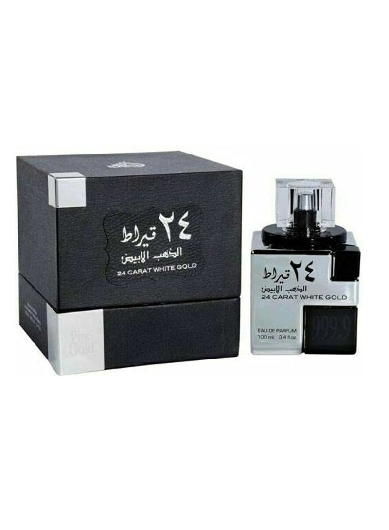 Lattafa 24 Carat White Gold Eau De Parfum 100Ml - Image 1