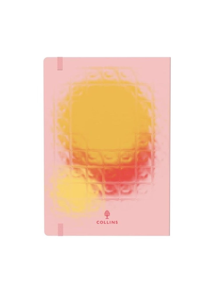 Collins - Collins Abstract Gradients 2025 Planner - A5 Week to View Diary - Pink - (E-AG153.50-25) - Stylish Weekly Eco Diary with Recycled Paper - Image 1