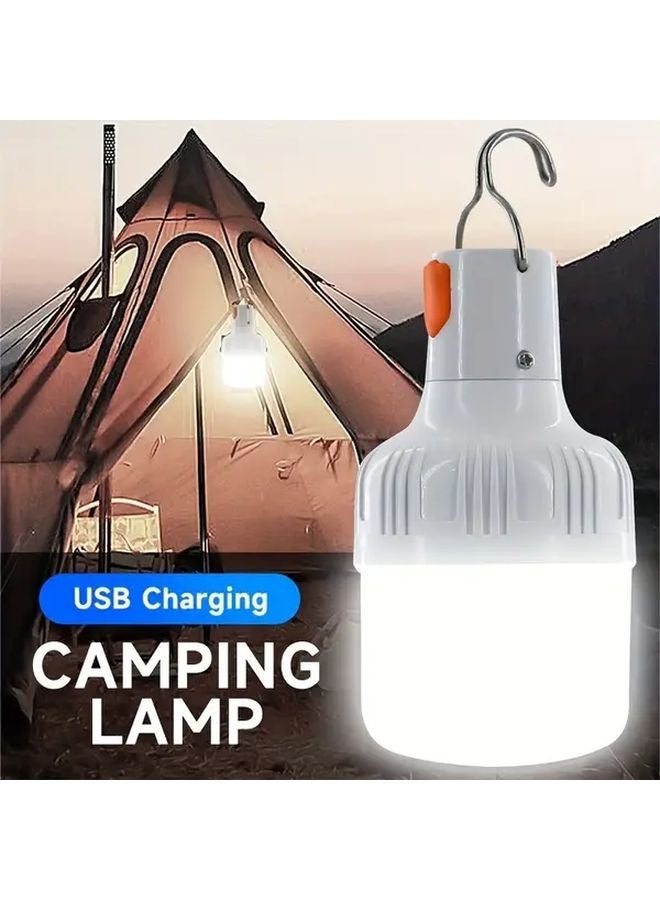 White Light USB Rechargeable Flashlight High Brightness Outdoor Portable Lantern For Emergency Exploration - Image 3