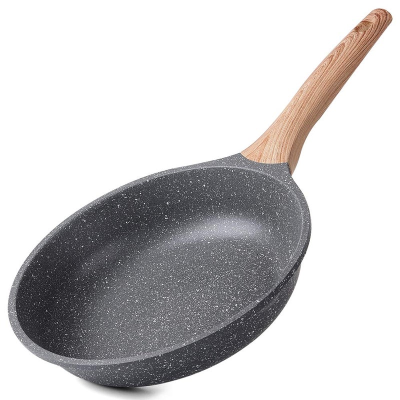 ZUOFENG Non Stick Frying Pans 20cm NonStick Omelette Fry Pan Granite Frying Pan Stone Pans