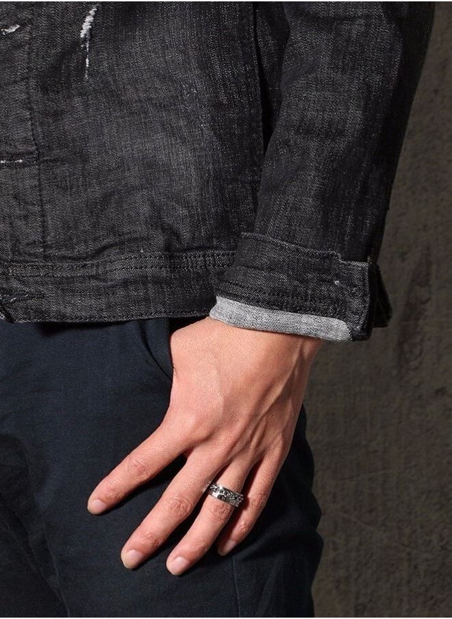 5esha - Roman Numeral Ring for Unisex - Image 1