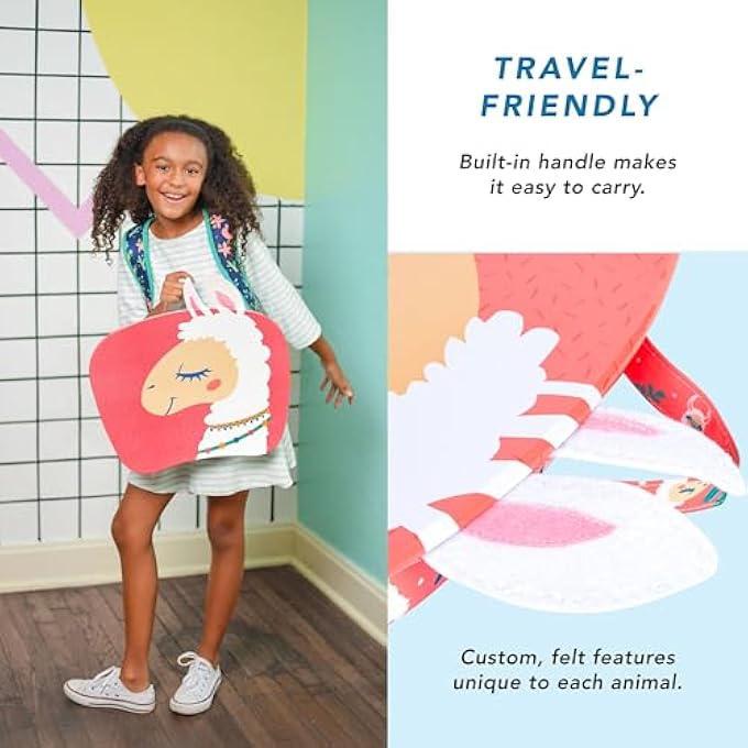 rayihni LAPGEAR LAP PETS LAP DESK FOR LILÂ€™ KIDS - LLAMA - FITS UP TO 11.6 INCH LAPTOPS - STYLE NO. 46749 - Image 3