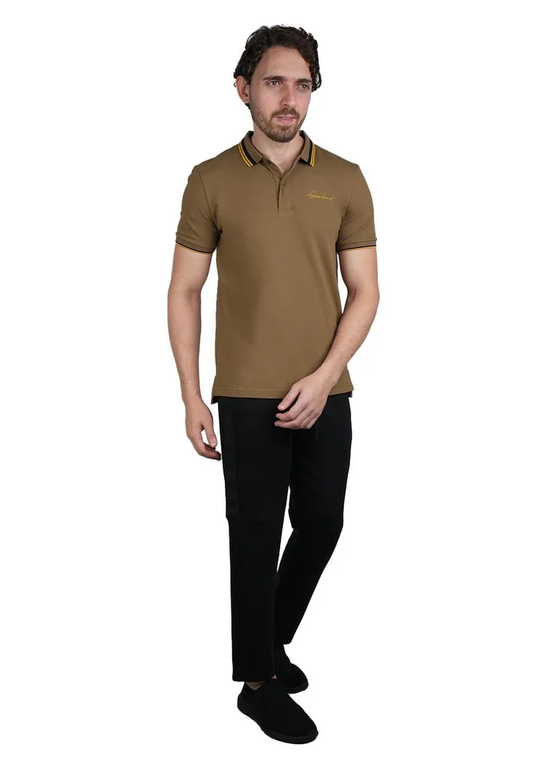 جيوردانو بولو كلاسيك رجالي بقصة ضيقة وتطريز مميز