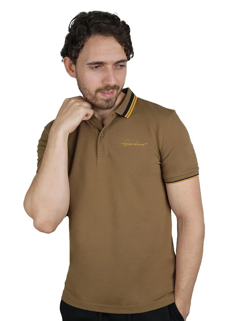 جيوردانو بولو كلاسيك رجالي بقصة ضيقة وتطريز مميز