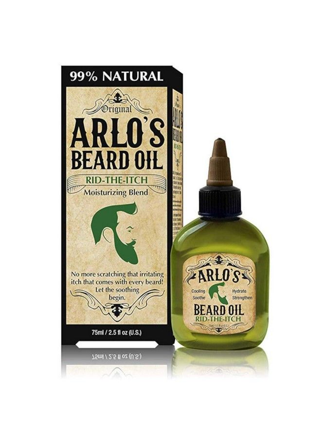 Arlo's Beard Oil Rid The Itch 2.5 Ounce - Image 1