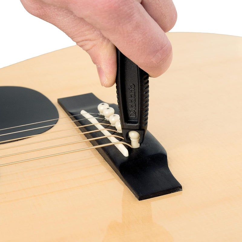 Planet Waves D'Addario Accessories Ergonomic Bass Guitar Peg Winder, Black (PWPW1B) - Image 3