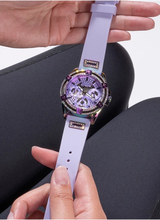 GUESS GW0536L4 – Shine in Iridescent Purple with a Bold & Unique Design - pzsku/Z11F8BB8A0132FE87AAD6Z/45/_/1741518875/a4c5b1f5-ecc9-4985-8225-91346d8a9e4a