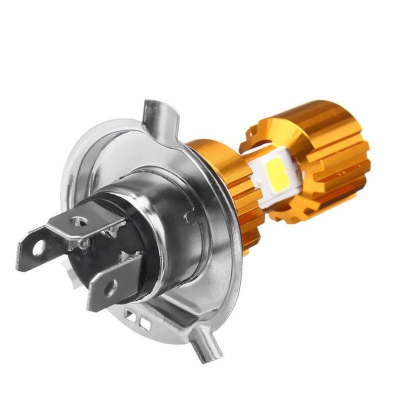 SPEDY H4 3COB Cree Motorcycle Golden COB LED Hi/Lo Beam Front Headlight Bulb For Yamaha SZ-R - Image 2