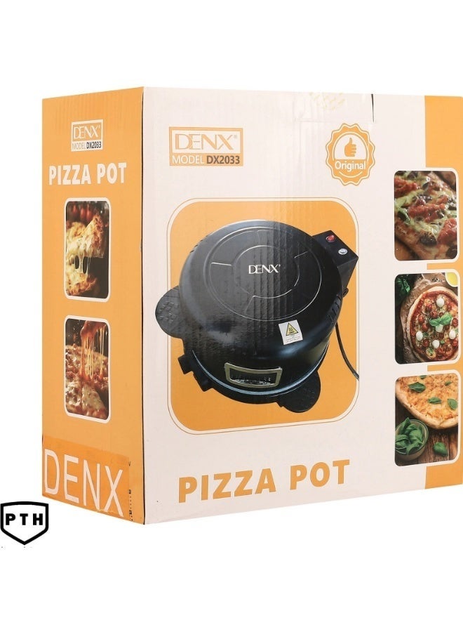 Dinex DENX DX2033 Electric Bread and Pizza Maker (30 cm, 2200W) - Image 4
