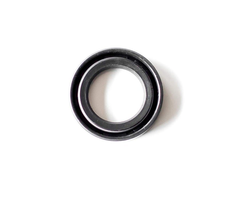 EAI Oil Seal 15mm X 24mm X 5mm TC Double Lip w/Spring. Metal Case w/Nitrile Rubber Coating - Image 2