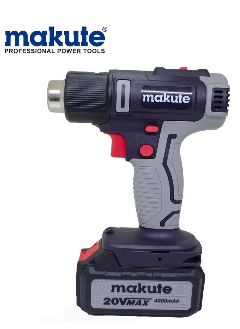 makute Cordless Heat Gun 20V With 1 Battery  - Image 2