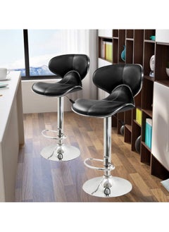 Pixels Furniture Adjustable Modern Design Swivel Leather Bar Stool for Home Kitchen with Backrest and Footrest - pzsku/Z11F93DB921D92D29AA34Z/45/_/1731785940/09be4f18-fd70-453b-8a25-a9e40d7a87e6